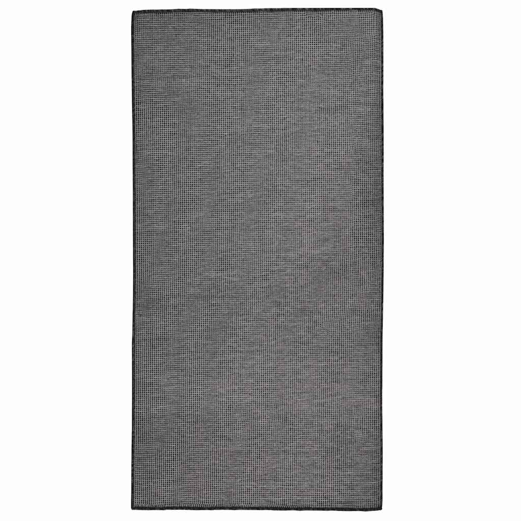 Flatweave 100x200 cm harmaa