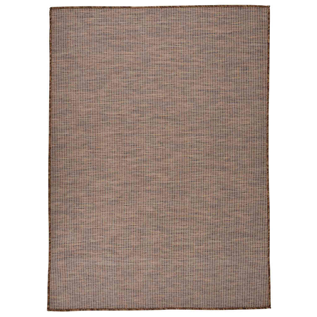 Flatweave 200x280 cm ruskea