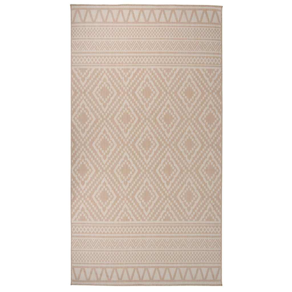 Flatweave 80x150 cm ruskeat raidat