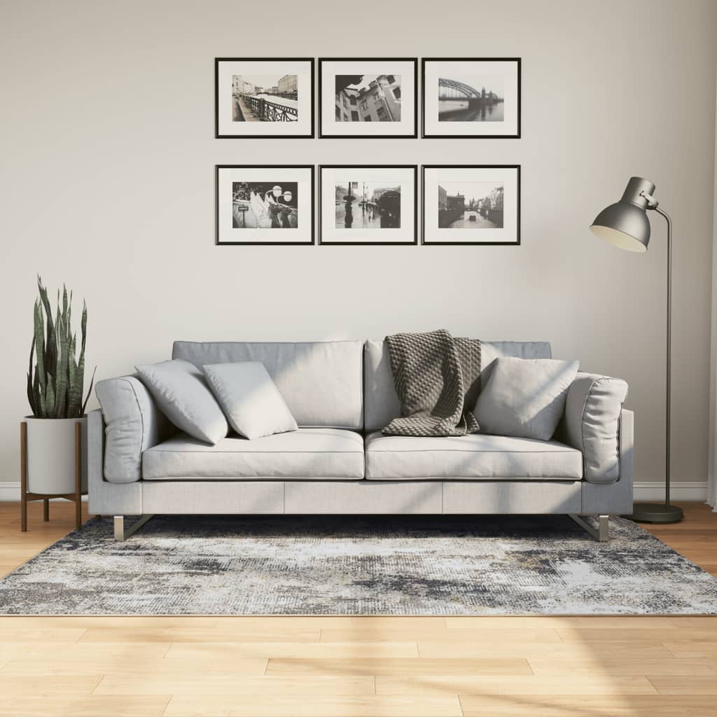 vidaXL Matto pestävä monivärinen 120x180 cm